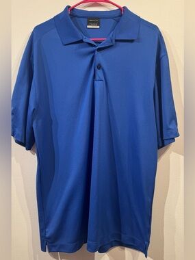 Nike Golf Fit Dry Royal Blue Men's Performance Polo Large Like new